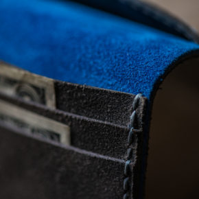 suede wallet