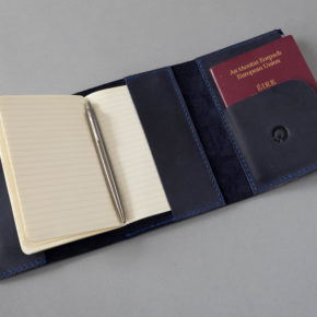 leather travel journal