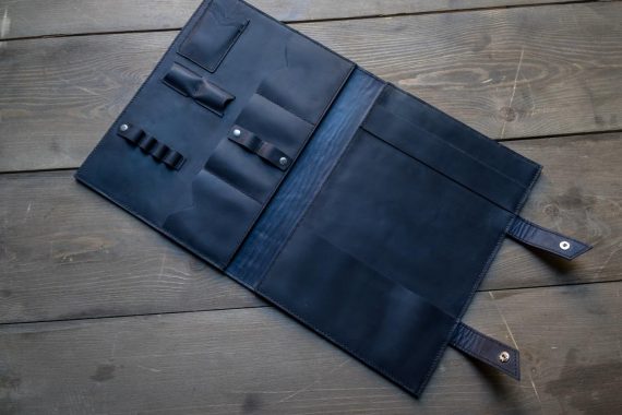 italian leather folder