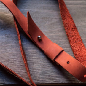 leather lanyard