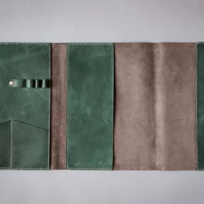 leather book cover