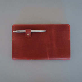 notbook cover with pen loop